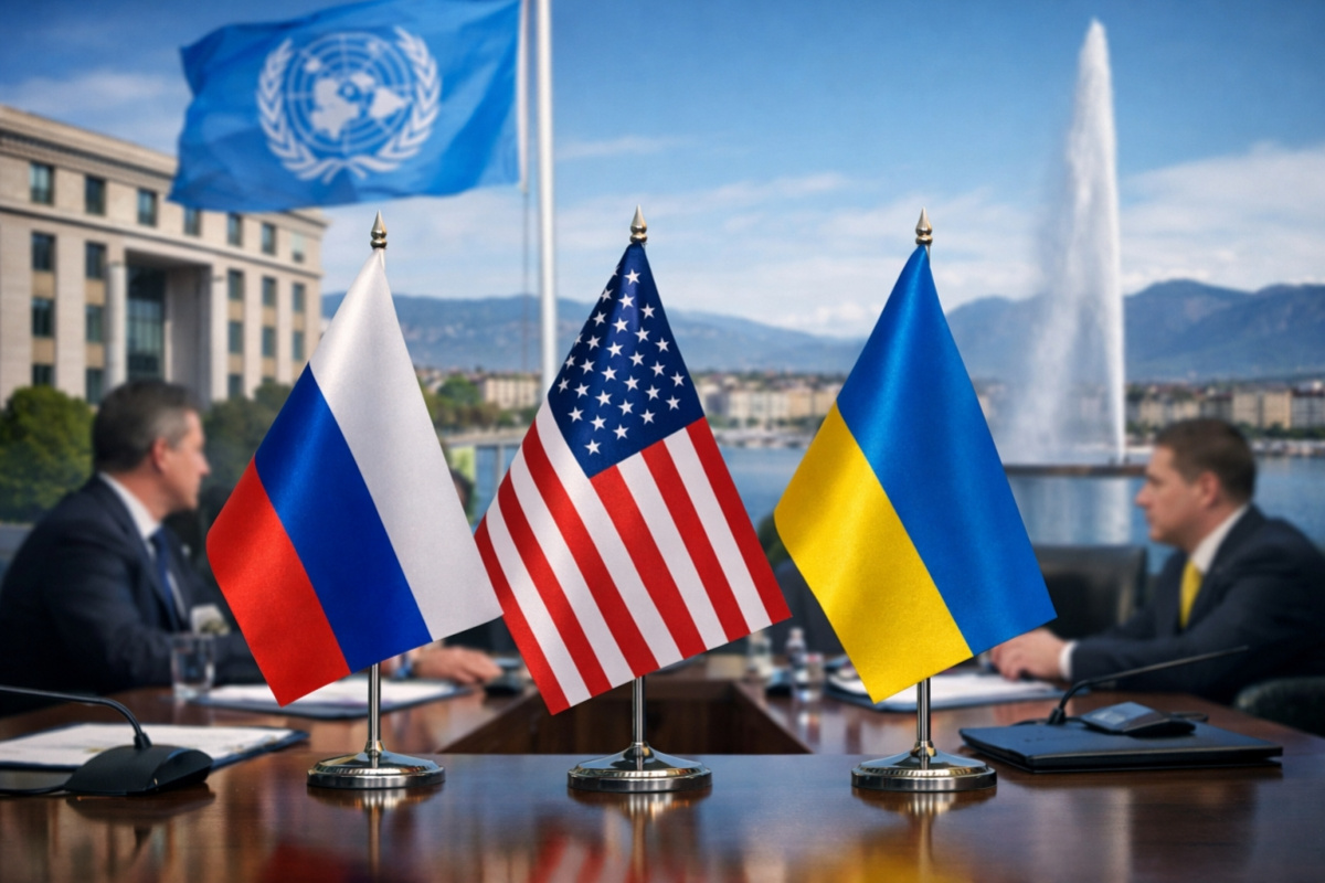 Переговори РФ-США-Україна — ілюстративне фото. Створено ШІ.