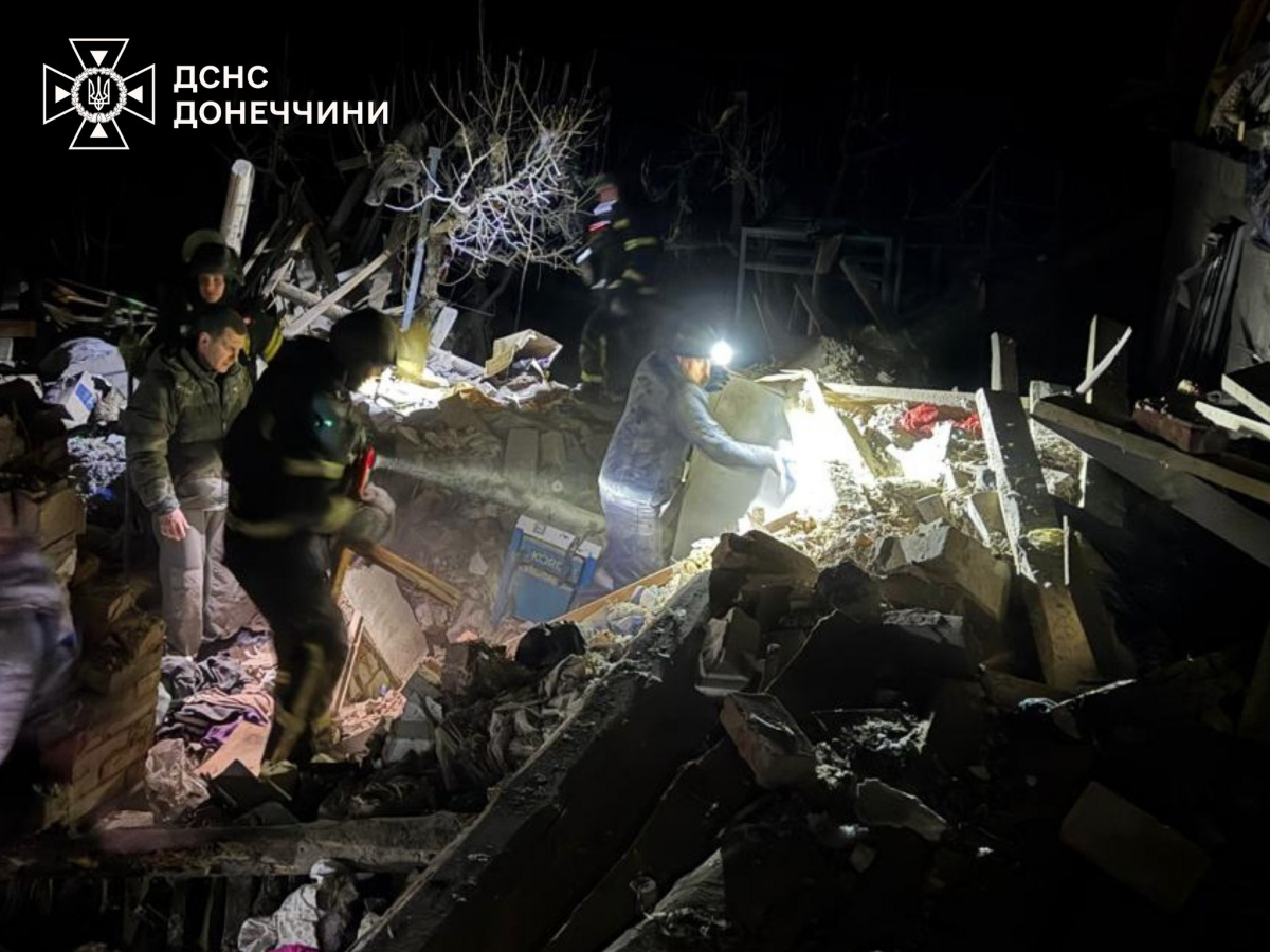 Последствия атаки на Краматорск. Фото: ГСЧС