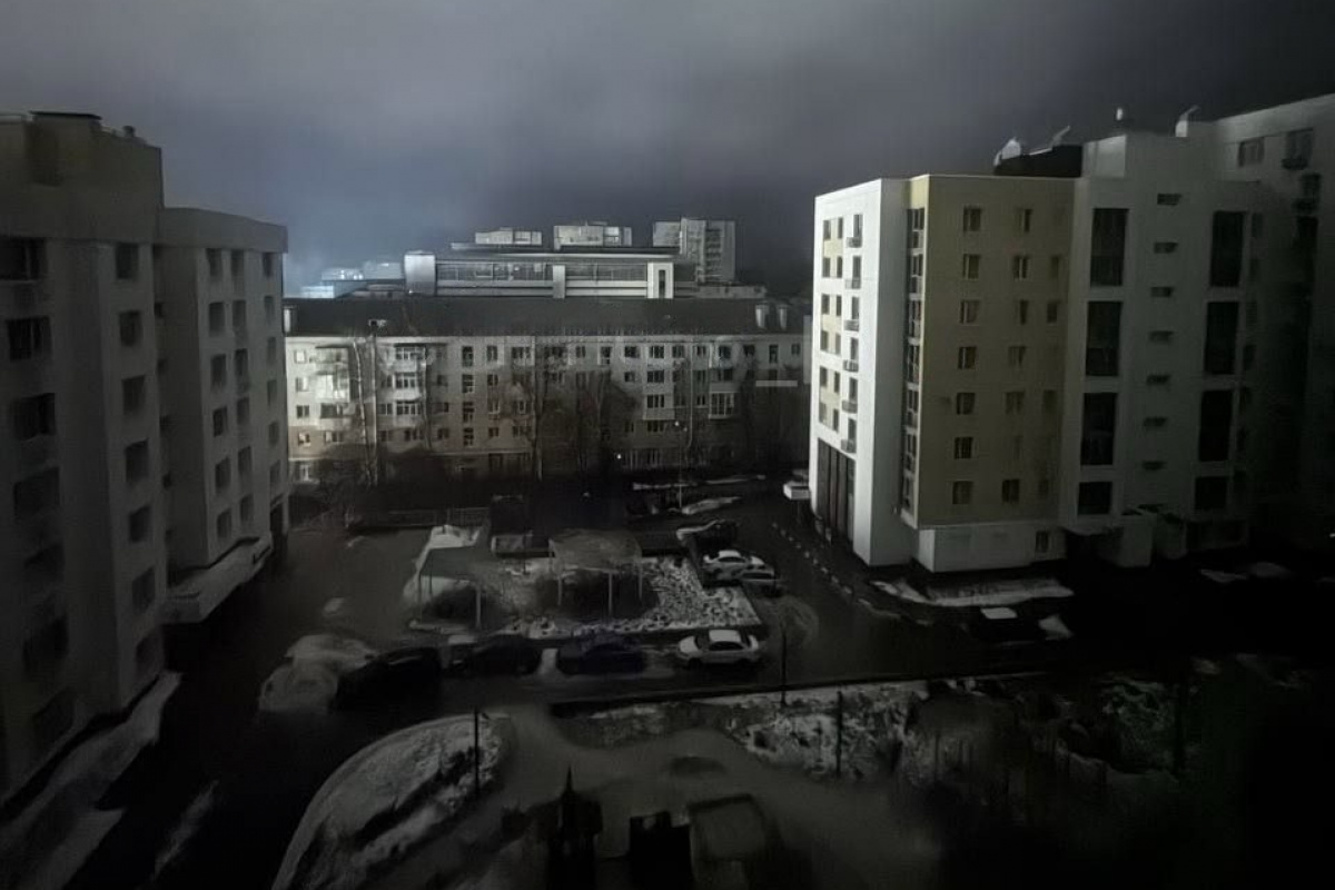 Відключення світла у Бєлгороді. Фото: соцмережі