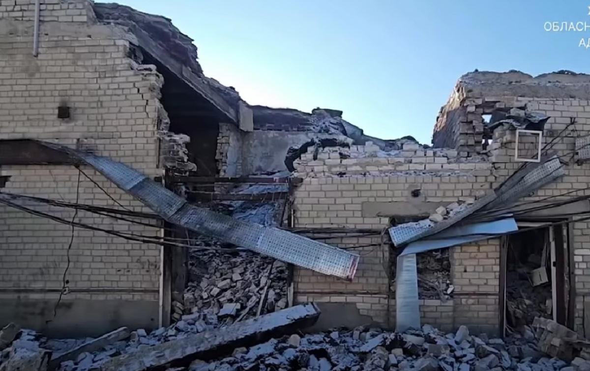 Последвия ударов ВС РФ по Херсону.