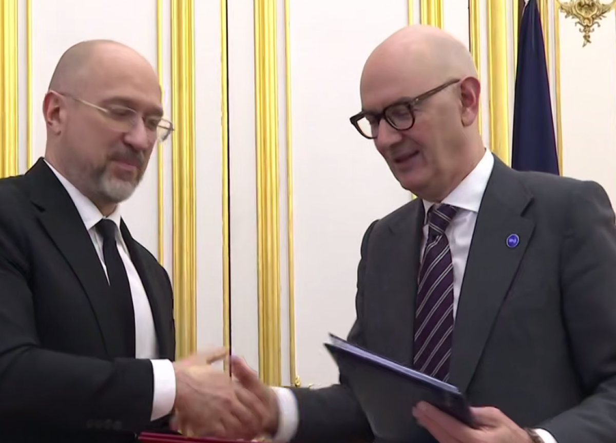 Денис Шмигаль и Ролан Лексюр. Фото: скриншот 