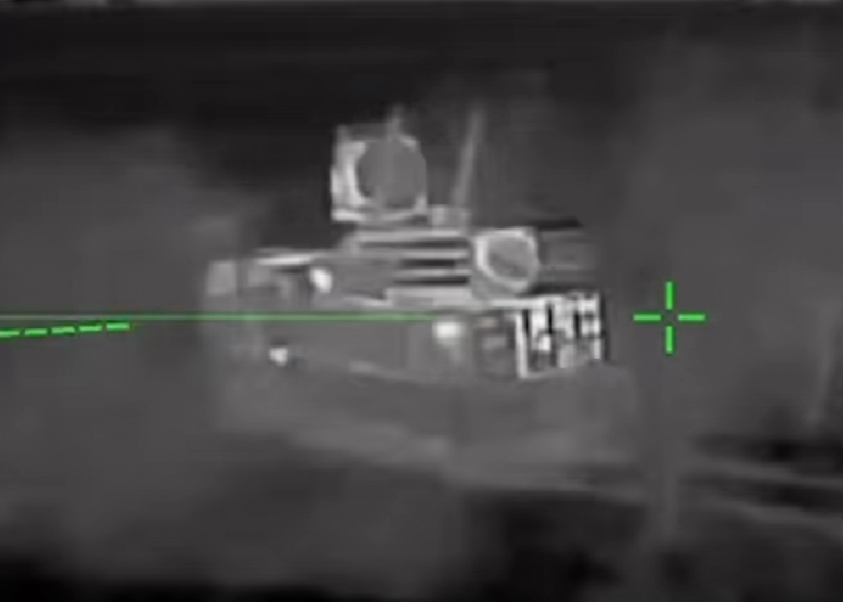 Поражение «Панцирь-С1».