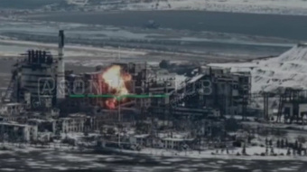 Момент «прильоту» по базі «Рубікону».