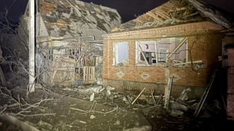 Наслідки удару по Слов'янську. Фото: поліція