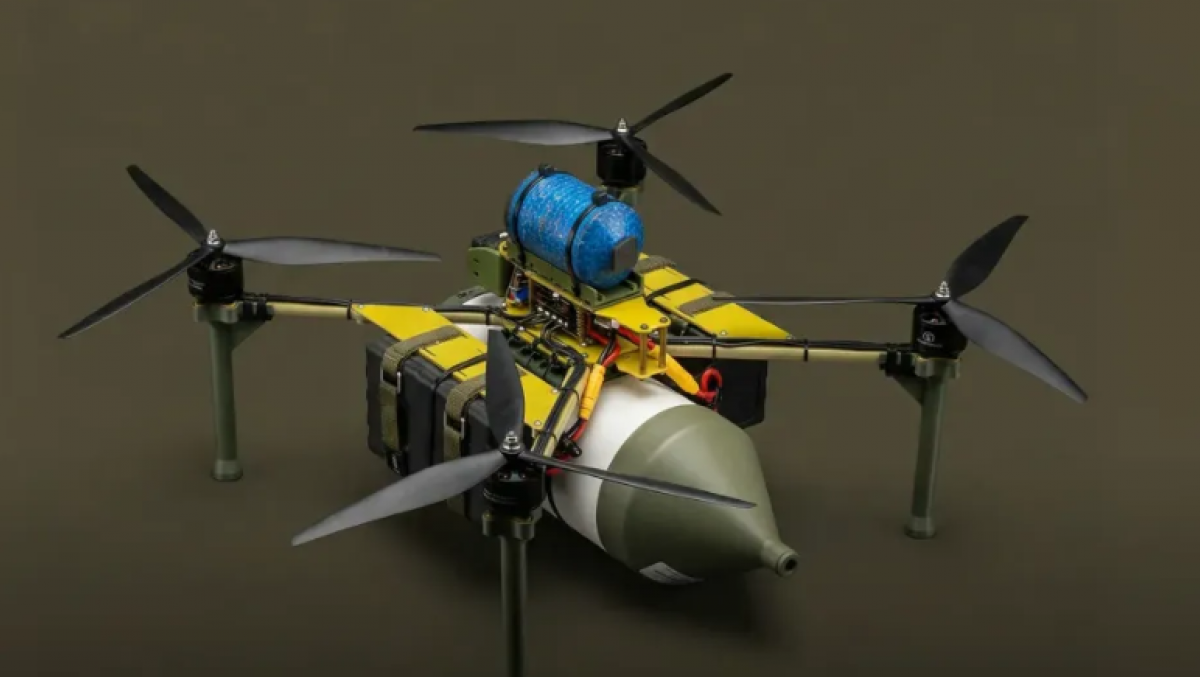 ВСУ получили новый оптоволоконный дрон. Фото: Минобороны 