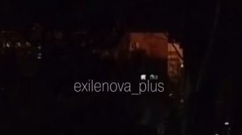 Атака на оккупированный Донецк. Фото: кадр из видео