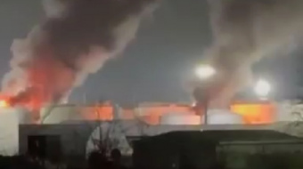 Пожежа на ЛПДС «Армавір» у Краснодарському краї.