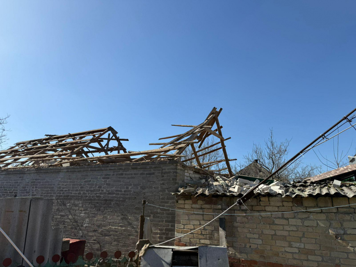 Последствия удара по Былбасовке. Фото: Славянская ГВА