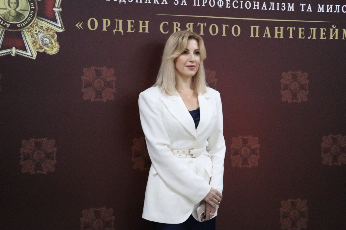 Исполняющая обязанности директора Департамента здравоохранения Донецкой ОВА Елена Марченко. Фото: Марченко в Фейсбук