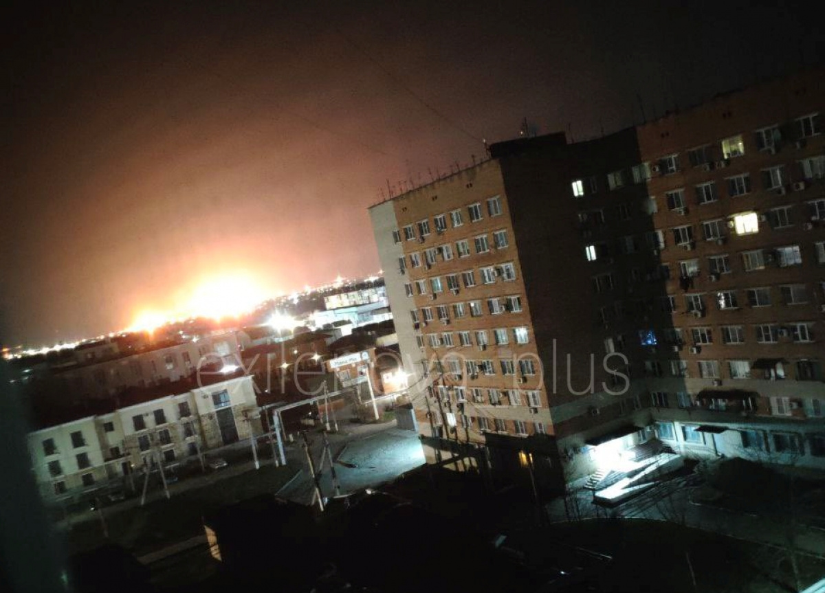 БПЛА атаковали Афипский нефтеперерабатывающий завод.