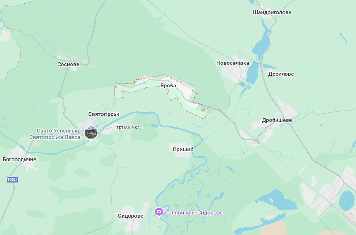 Ярова. Фото: Google-карта