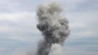 В Симферополе взырвы. Фото: скриншот 