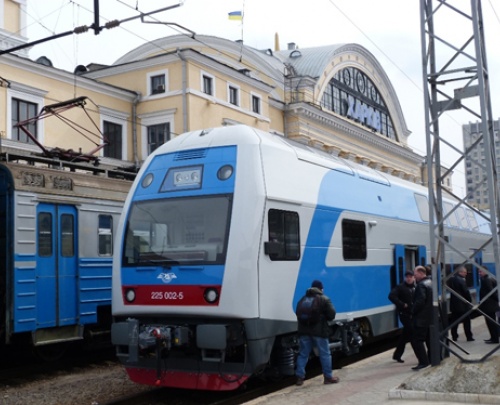 Первый поезд Skoda 