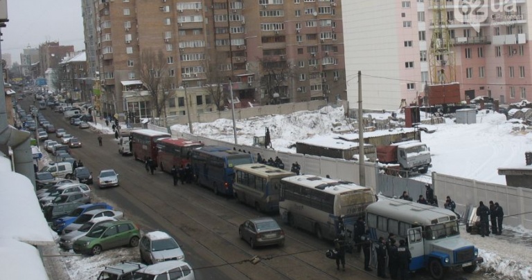 Донецкие милиционеры выезжают в Киев