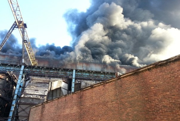 Во время пожара на Углегорской ТЭС погиб 1 человек