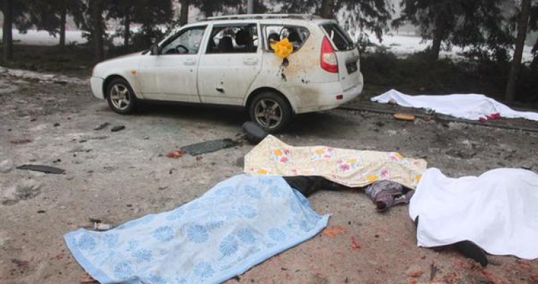 Ситуация в Донецке: обстрел Куйбышевского района, 7 погибли более 20 ранены (обновляется) ФОТО