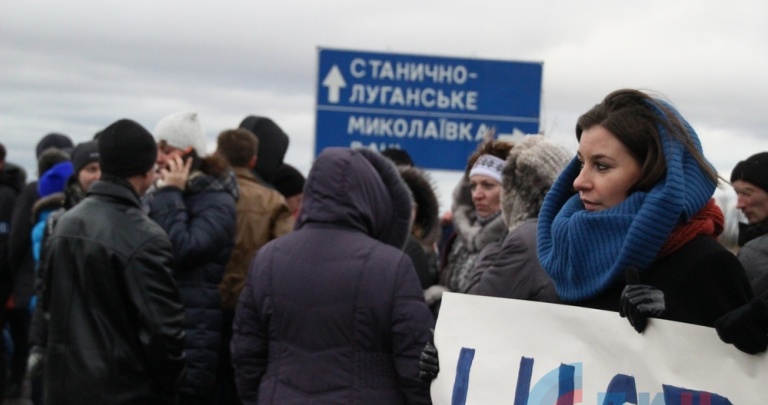 «ЛНР» отправила студентов на митинг против украинской власти