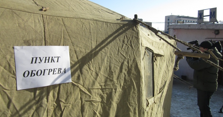 В оккупированном Донецке открывают пункты обогрева