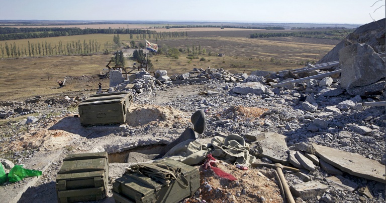 В Донецке боевики открыли диораму, посвященную своим 