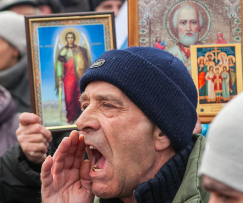 16 марта в Донецке в фотографиях