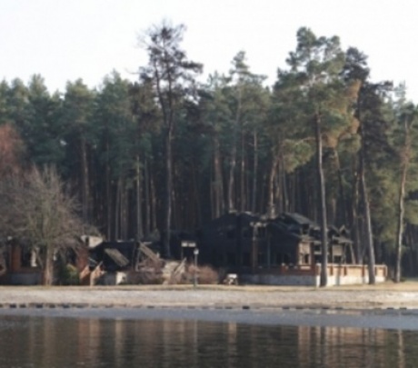Дача Медведчука под Киевом сгорела почти дотла