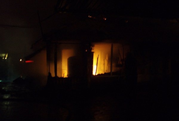 В Донецке сгорел очередной магазин
