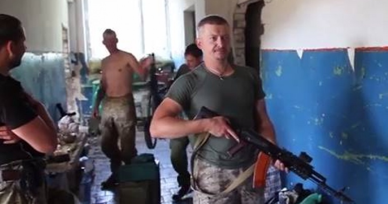 Бойцы батальона «Киев-2» показали в каких условиях они живут практически на линии фронта ВИДЕО