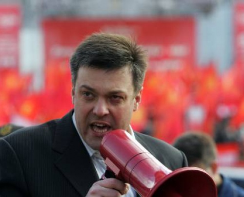Тягнибок опроверг причастность националистов к взрывам в Макеевке