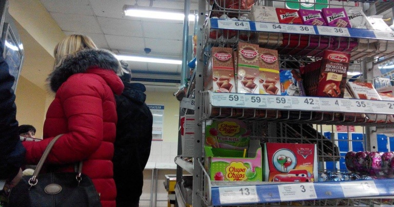 В оккупированном Донецке продают украинский шоколад ФОТОФАКТ