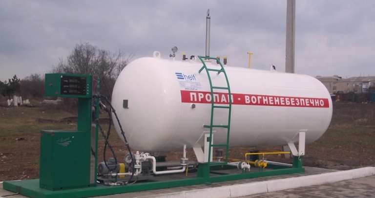 В Луганской области открылась новая газовая заправка
