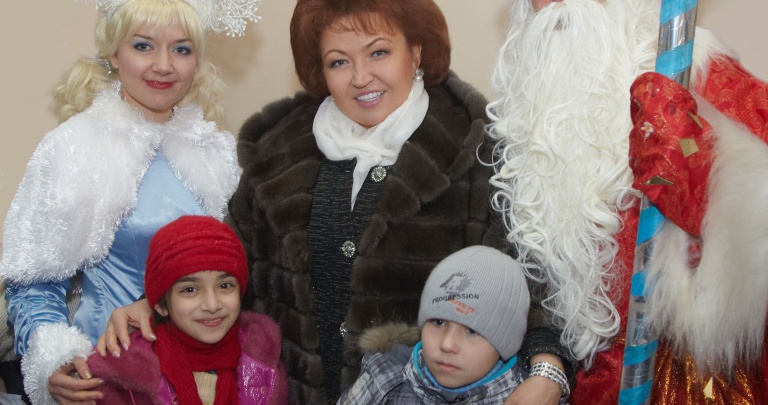 Татьяна Бахтеева подарила детям праздник