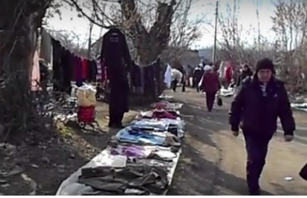 «Барахолки» в Донецке по-прежнему популярны