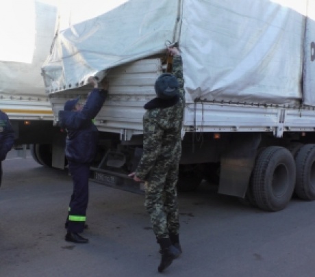 На оккупированную часть Донбасса прибыл очередной российский конвой