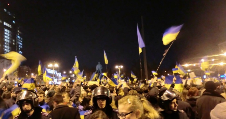 Марш за единство Украины будут охранять милиция и самооборона. КПСД заявляет о непричастности к организации