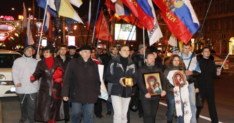 «ДНР» запретила «русский марш» в Донецке
