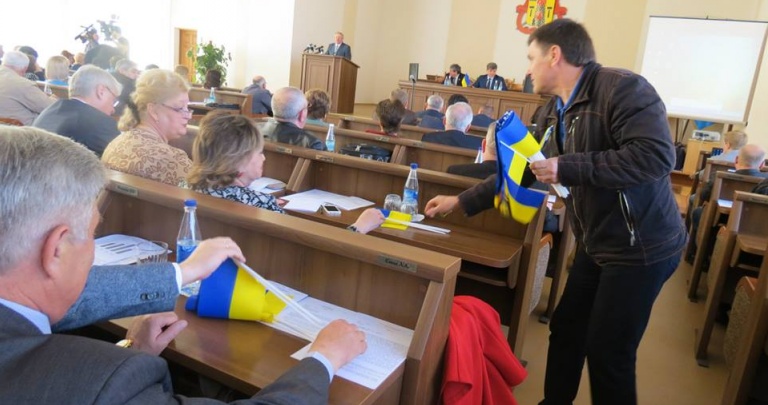 Луганские депутаты за украинский Луганск