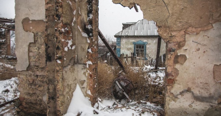 Зима в Песках: Как выглядит поселок сейчас ФОТО