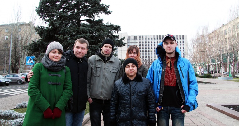 Из Донецка в Киев: Голоса донецкого Евромайдана