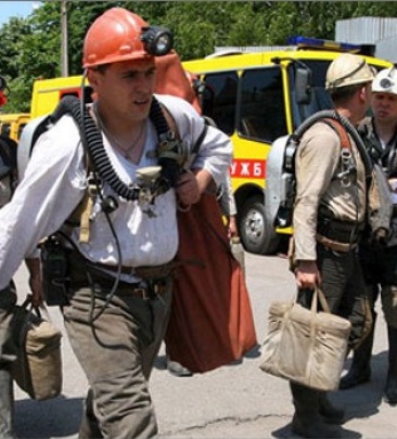 87 шахтеров эвакуировали из-за остановки вентилятора на шахте в Донецкой области