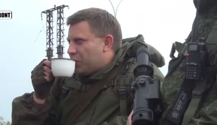 Захарченко приехал посмотреть, как боевики стреляют по украинским военным